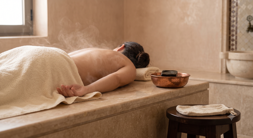 Classic Moroccan bath